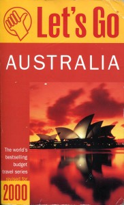 One of Kevin's travel guide books